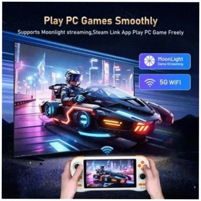 KINHANK K59 Handheld Game Cons - Gaming Console Under 5000 评论和价格