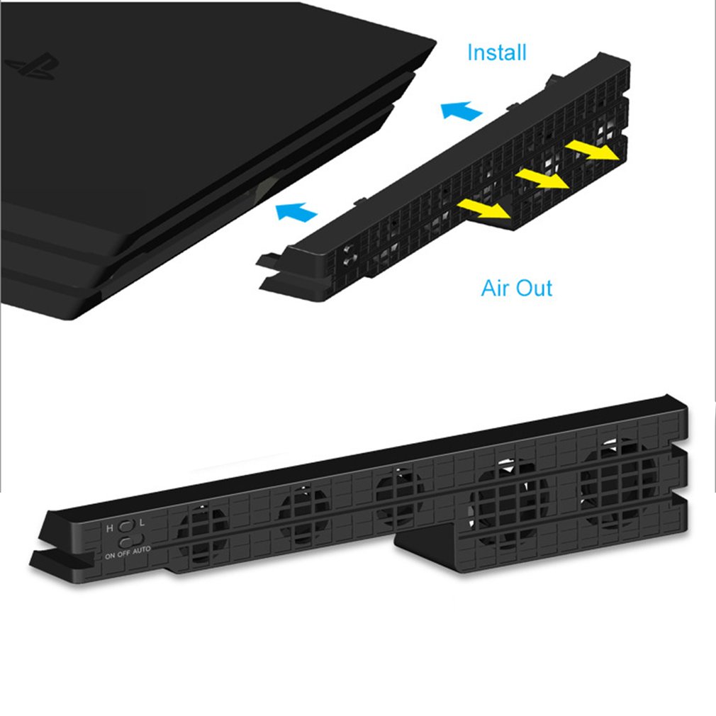 Base Fan Stand For Sony PS4 Pr - Gaming Console Latest 评论和价格