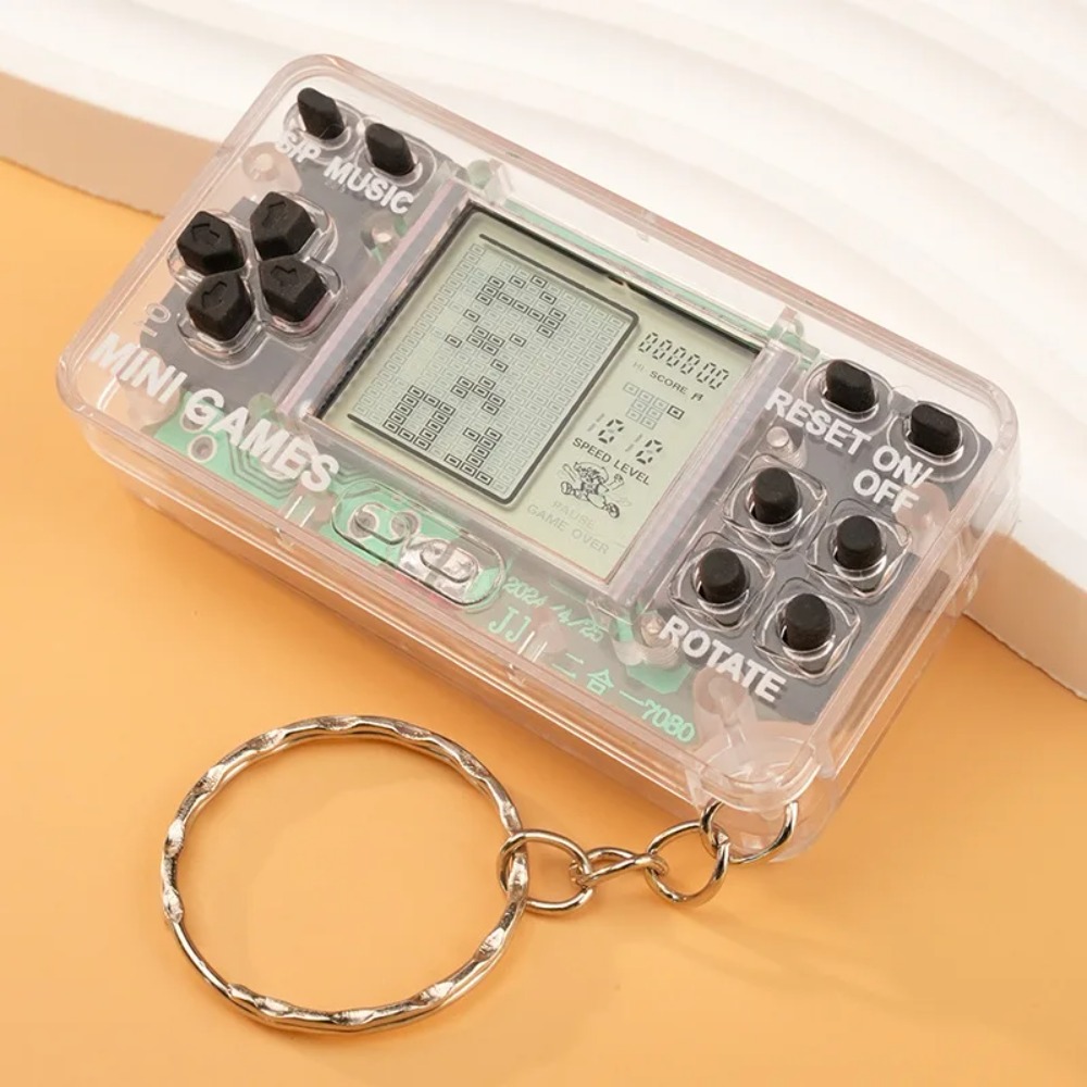 Mini Retro Handheld Game Conso - Gaming Console Keychain 评论和价格