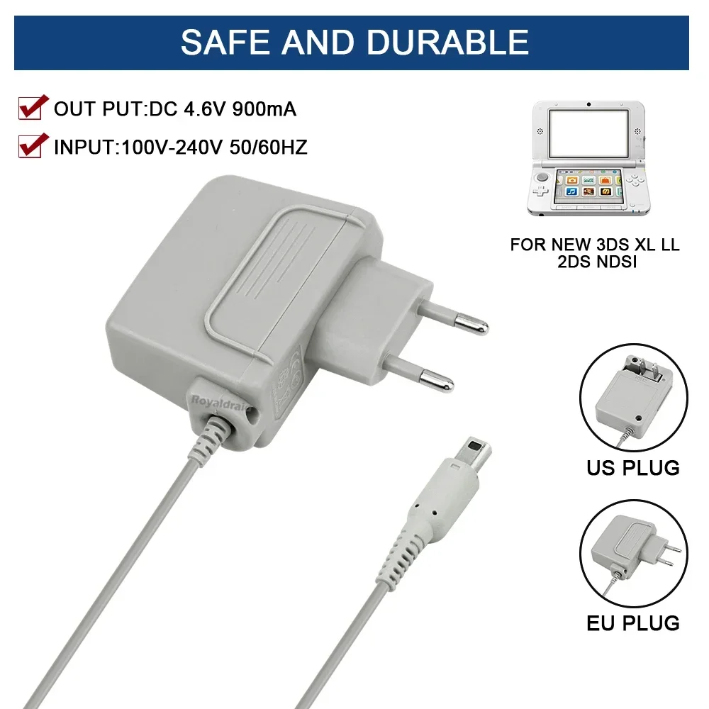 For NEW 3DS XL LL AC Power Sup - Gaming Console All 评论和价格