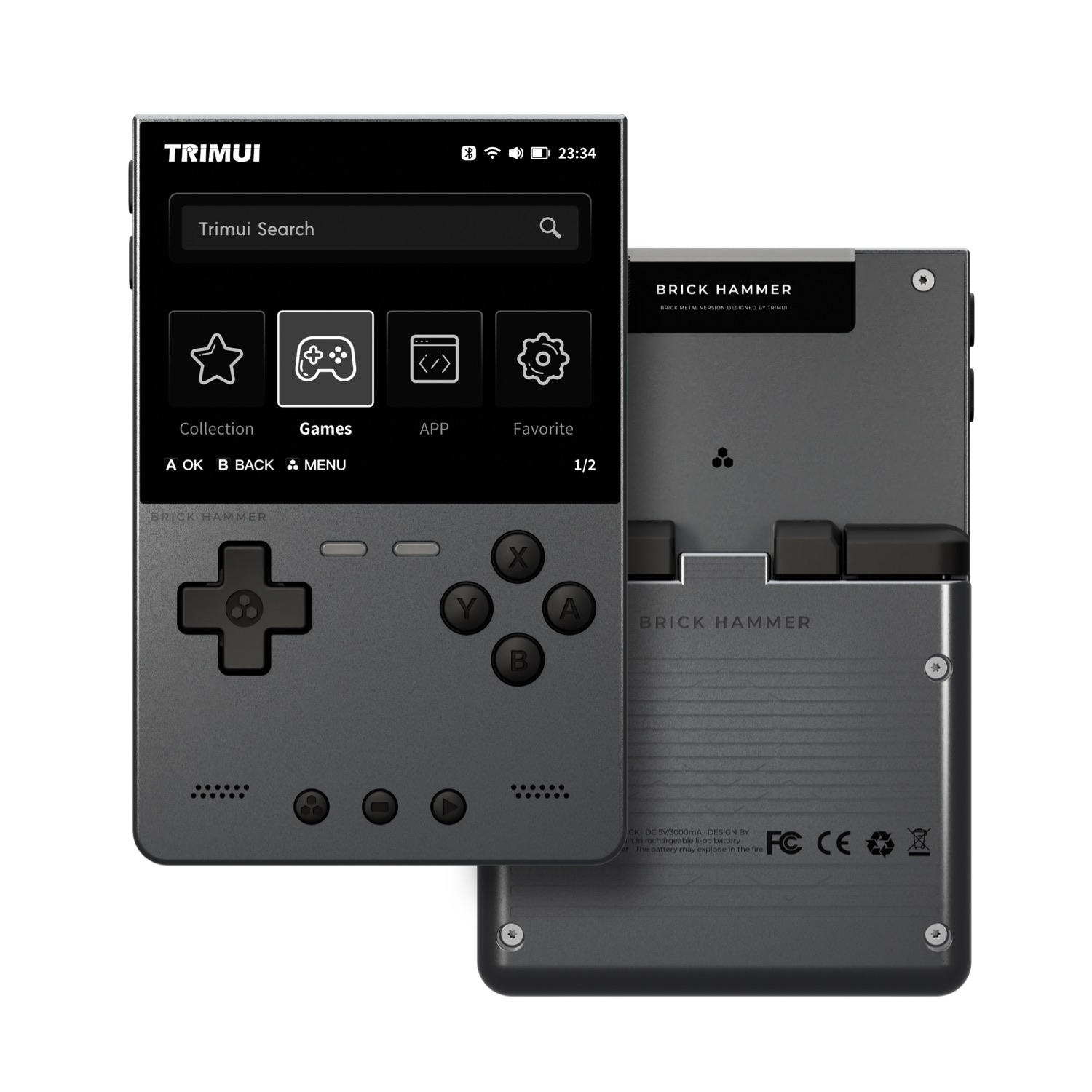 TRIMUI BRICK HAMMER Retro Hand - Gaming Console For Phone 评论和价格